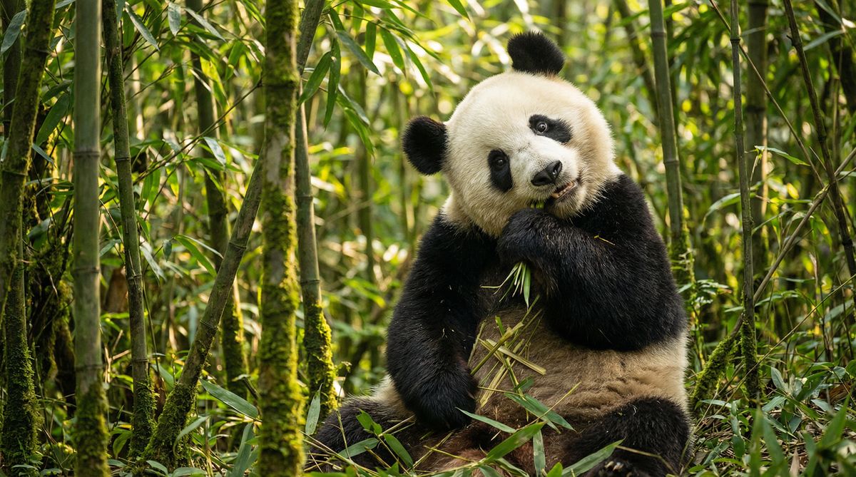 萝莉岛熊猫竹林视频